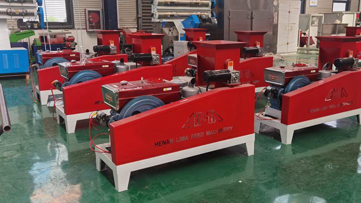 <h3>Brand new Walleye feed pelleting machine in South Korea</h3>
